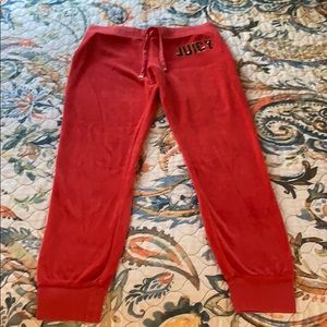 Juicy Couture velour lounge pants